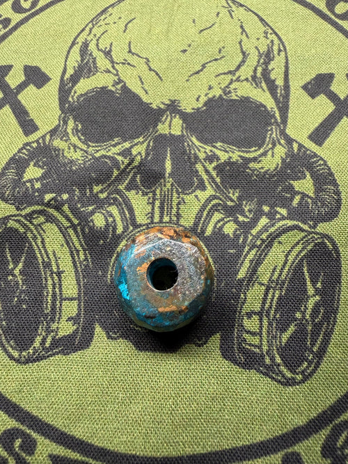 Brass Patina Lanyard Bead